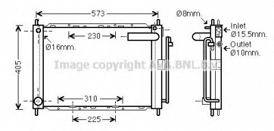 AVA QUALITY COOLING dnm370 -  модуль охлаждения